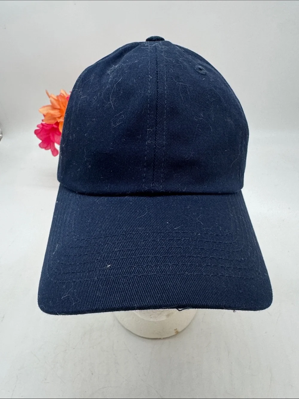 Sportsman NWT Plain Classic Navy Baseball Cap Adjustable